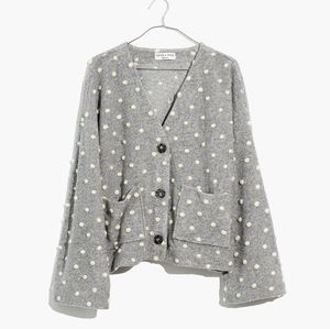 Madewell Texture & Thread Boxy Bobble Cardian